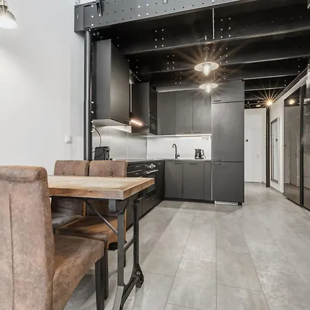 Industrial Loft Retreat W Ac And Garage Parking Bratislava
